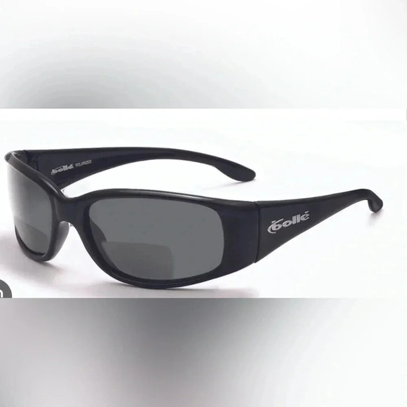 Bolle Polarized Habu 11349 Sunglasses. Shiny Black. Quality.‎ Good Condition. - Picture 1 of 15